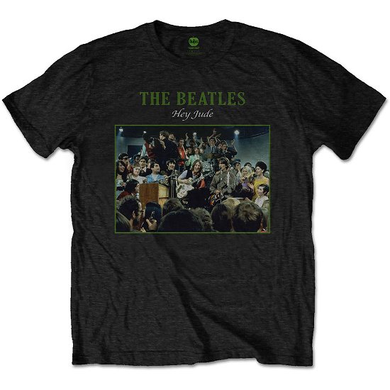 Cover for The Beatles · The Beatles Unisex T-Shirt: Hey Jude Live (T-shirt) [size S] [Black - Unisex edition]