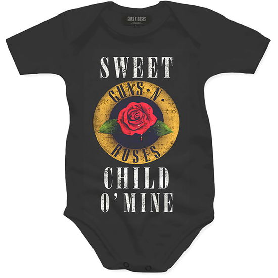 Cover for Guns N Roses · Guns N' Roses Kids Baby Grow: Sweet Child O' Mine (18-24 Months) (CLOTHES) [size 1-2yrs] [Black - Kids edition]