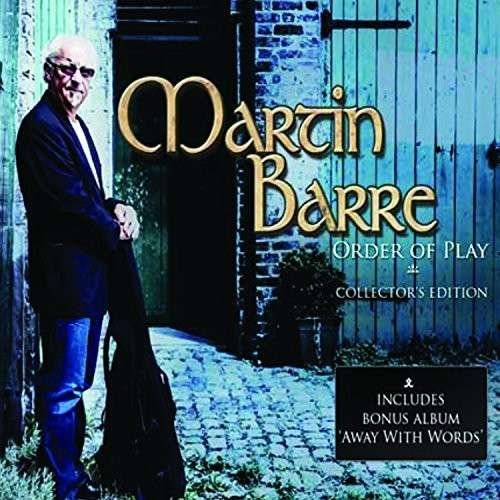Cover for Martin Barre · Martin Barre-order of Play (CD) [Collectror's edition] (2015)
