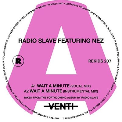 Cover for Radio Slave · Wait A Minute (dixon Extension) / Don't You Know (LP) (2022)