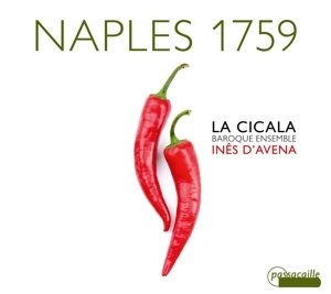 Cover for Durante / La Cicala / D'avena,ines · Naples 1759 (CD) (2015)
