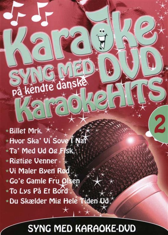 Cover for Danske Karaoke Hits 2 · Karaoke Syng med DVD (DVD) (2005)