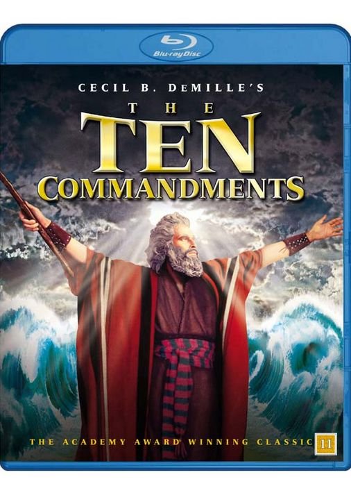 Cover for The Ten Commandments (Blu-ray) (2012)