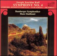 RAFF: Sym.No4.4 Overtures - Stadlmair / Bamberger So - Muzyka - Tudor - 7619911071134 - 15 listopada 2004