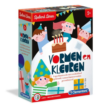 Cover for Clementoni · Clementoni Spelend Leren - Vormen en Kleuren (Toys)