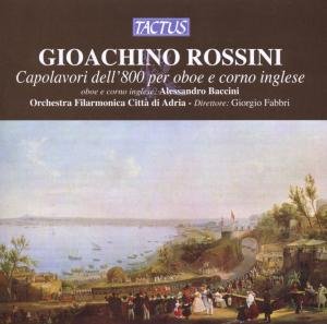 19th Century Masterpieces for Oboe & English Horn - Rossini / Baccini / City of Adria Philharmonic - Musik - TACTUS - 8007194104134 - 12. januar 2010