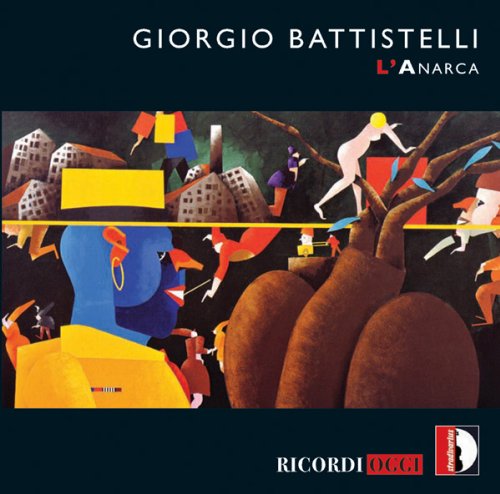 Cover for Battistelli / Lombardi / Ensemble Recherche · L'anarca (CD) (2009)