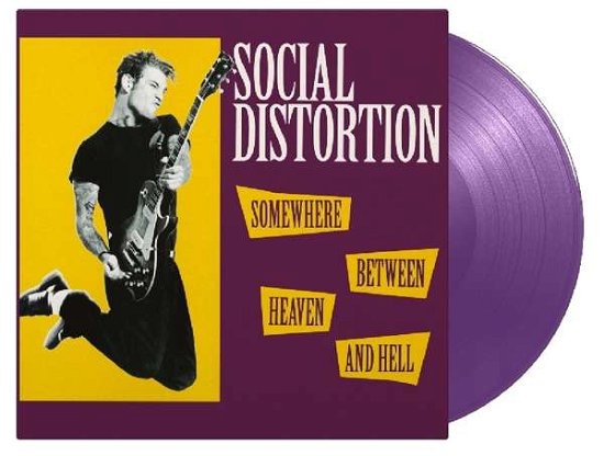 Cover for Social Distortion · Somewhere Between Heaven &amp; Hell (LP) [Coloured edition] (2019)