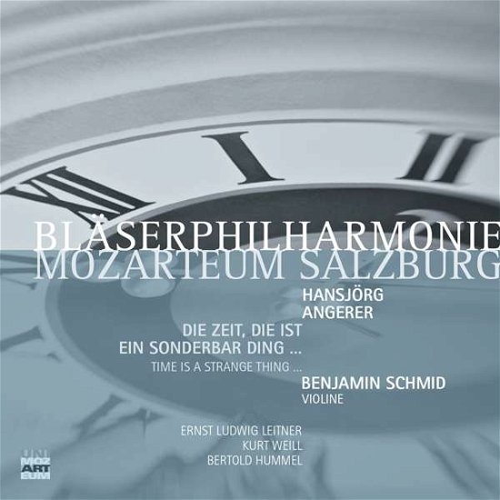 Cover for Bläserphilharmonie Mozarteum · Die Zeit (CD) (2021)