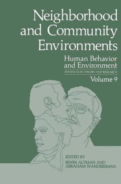 Cover for Irwin Altman · Neighborhood and Community Environments - Human Behavior and Environment (Hardcover Book) [1987 edition] (1987)