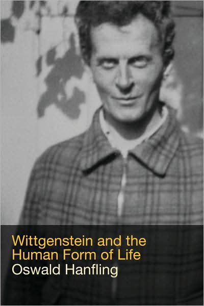 Cover for Oswald Hanfling · Wittgenstein and the Human Form of Life (Paperback Book) (2006)
