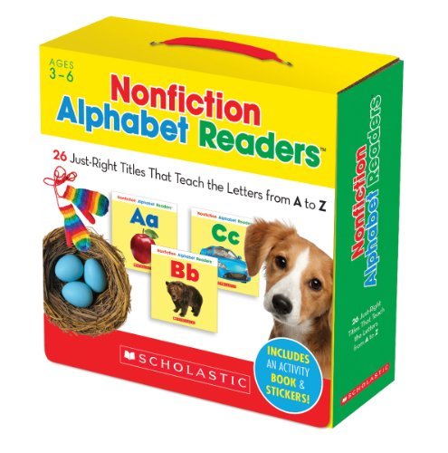 Cover for Liza Charlesworth · Nonfiction Alphabet Readers Parent Pack: 26 Just-right Titles That Teach the Letters from a to Z (Paperback Book) [Box Pck Ac edition] (2014)