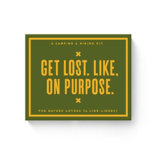 Get Lost Camping Survival Kit - Brass Monkey - Merchandise - Galison - 9780735377134 - 2. februar 2023