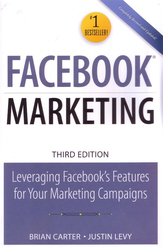 Cover for Brian Carter · Facebook Marketing: Leveraging Facebook's Features for Your Marketing Campaigns (Pocketbok) (2011)