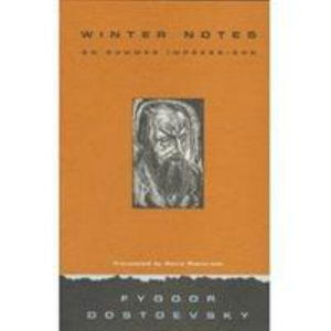 Cover for Fyodor Dostoevsky · Winter Notes on Summer Impressions (Hardcover Book) (1989)