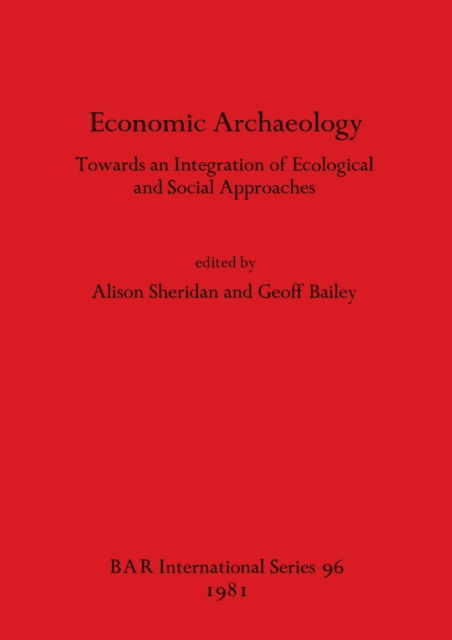 Cover for Economic archaeology (N/A) (1981)