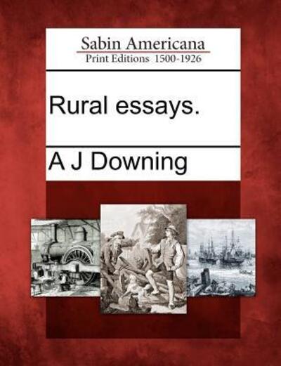 Cover for A J Downing · Rural Essays. (Taschenbuch) (2012)