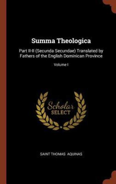 Cover for Saint Thomas Aquinas · Summa Theologica (Hardcover Book) (2017)