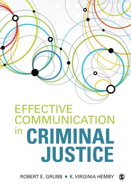 Cover for Grubb, Robert (Skip) E. · Effective Communication in Criminal Justice (Paperback Bog) (2018)