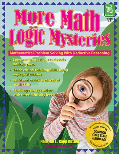 Cover for Marilynn L. Rapp Buxton · More Math Logic Mysteries: Grades 5-8 (Paperback Book) (2008)