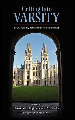 Cover for Barend Vlaardingerbroek · Getting into Varsity: Comparability, Convergence and Congruence (Hardcover Book) (2010)