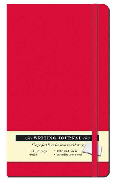 Solid Red Journal - Thunder Bay Journals - Editors of Thunder Bay Press - Książki - Canterbury Classics - 9781626869134 - 13 grudnia 2016