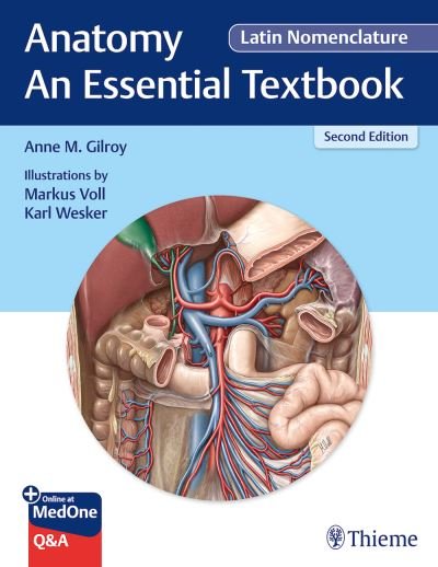 Cover for Anne M. Gilroy · Anatomy - An Essential Textbook, Latin Nomenclature (Paperback Book) (2022)