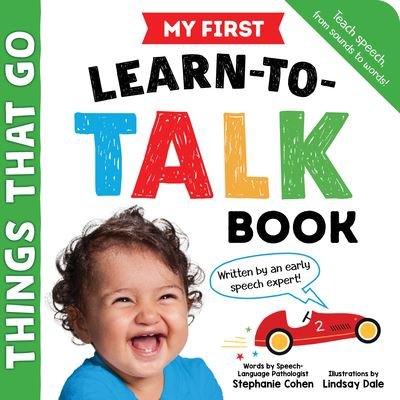 Cover for Sourcebooks · My First Learn-To-Talk Book: Things That Go (Board book) (2022)