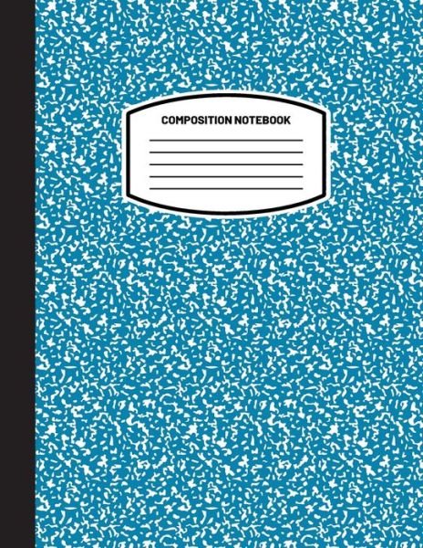 Cover for Blank Classic · Classic Composition Notebook: (8.5x11) Wide Ruled Lined Paper Notebook Journal (Blue Gray) (Notebook for Kids, Teens, Students, Adults) Back to School and Writing Notes (Paperback Bog) (2021)