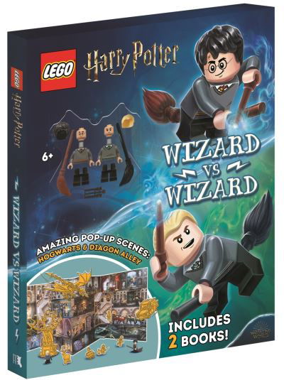 Cover for Lego (R) · LEGO (R) Harry Potter (TM): Wizard vs Wizard (Includes Harry Potter (TM) and Draco Malfoy (TM) LEGO (R) minifigures, pop-up play scenes and 2 books) (Inbunden Bok) (2021)