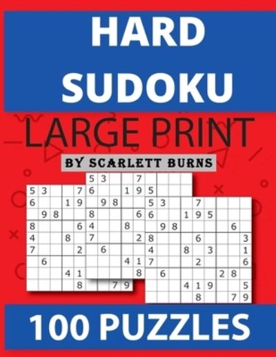 Cover for Scarlett Burns · Hard Sudoku (Paperback Book) (2021)