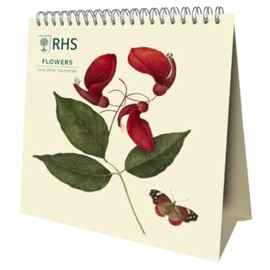 Cover for RHS Desk Easel Calendar 2025 (Calendar) (2024)