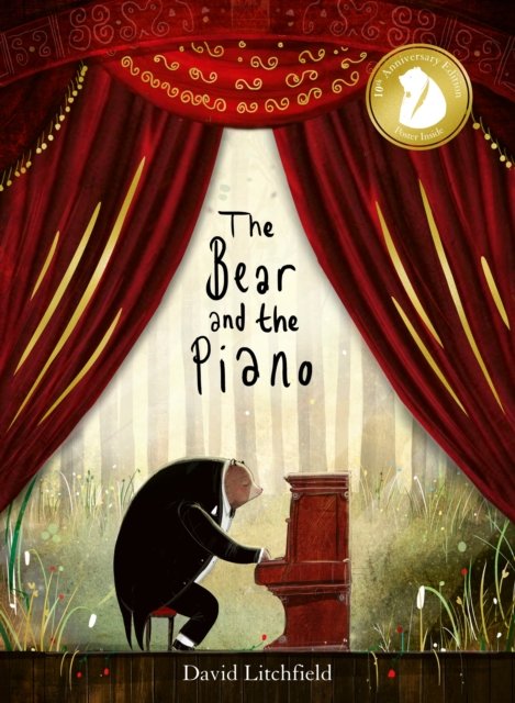 Cover for David Litchfield · The Bear and the Piano 10th Anniversary (Pocketbok) (2025)