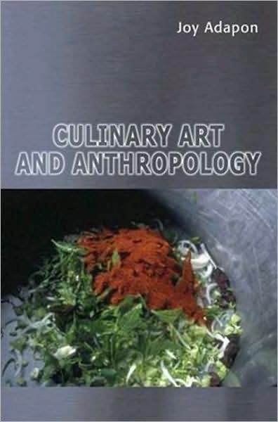 Cover for Joy Adapon · Culinary Art and Anthropology (Hardcover Book) (2008)