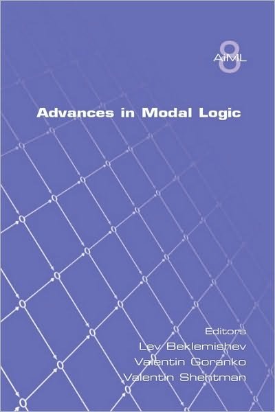Cover for Lev Beklemishev · Advances in Modal Logic Volume 8 (Taschenbuch) (2010)