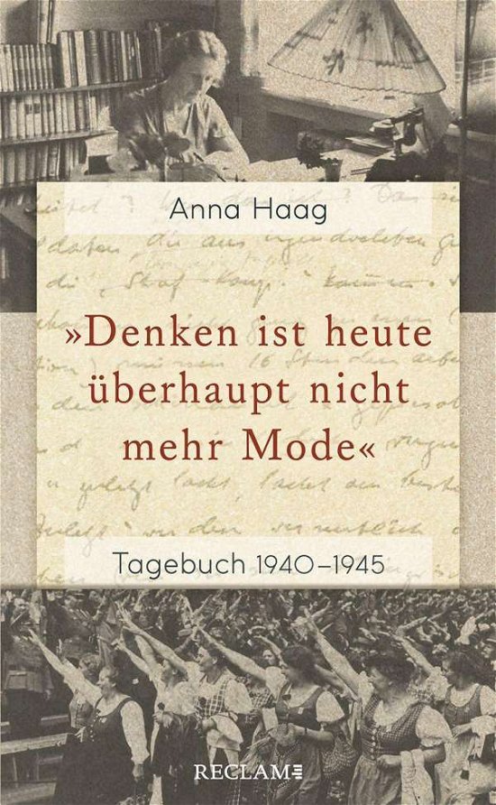 Cover for Haag · »Denken ist heute überhaupt nicht (Bok)