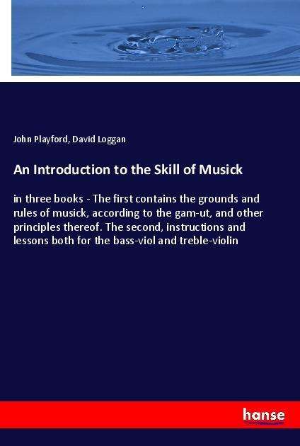 Cover for Playford · An Introduction to the Skill o (Book)