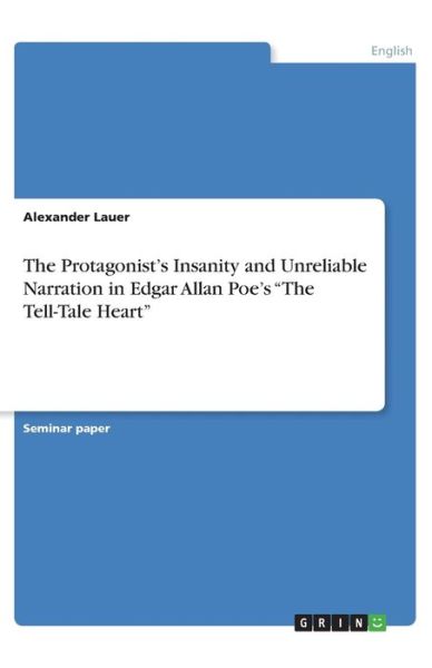 Cover for Lauer · The Protagonist's Insanity and Un (Book)