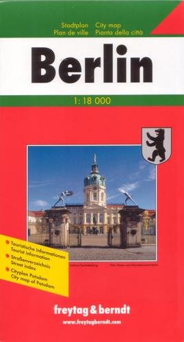 Cover for Freytag &amp; Berndt · Freytag &amp; Berndt City Map: Berlin City Map (Inbunden Bok) (2019)