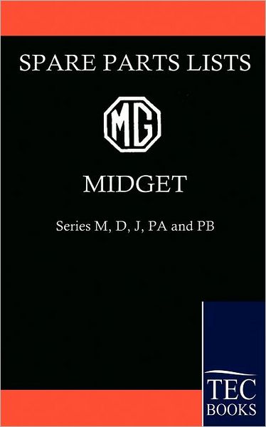 Cover for G M · Mg Midget Spare Parts Lists (Pocketbok) (2009)