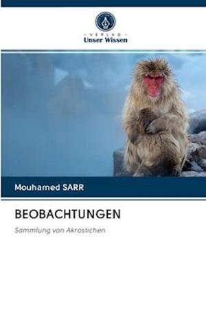 Beobachtungen - Sarr - Books -  - 9786202750134 - September 11, 2020