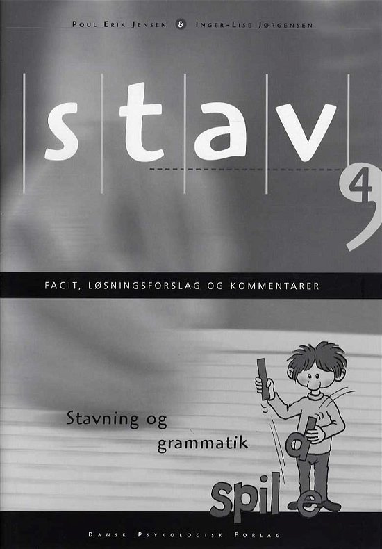 Cover for Poul Erik Jensen Inger-Lise Jørgensen · STAV 4 - Facit, løsningsforslag og kommentarer, 5. udgave (Hæftet bog) [5. udgave] (2015)