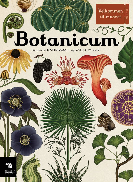 Cover for Katie Scott &amp; Kathy Willis · Velkommen til museet: Botanicum (Hardcover Book) [1er édition] (2020)