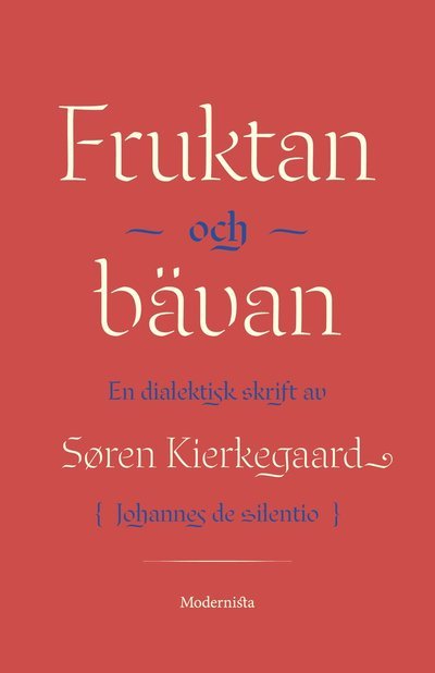 Cover for Søren Kierkegaard · Fruktan och bävan (Innbunden bok) (2023)