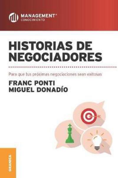 Cover for Franc Ponti · Historias de negociadores (Paperback Book) (2017)