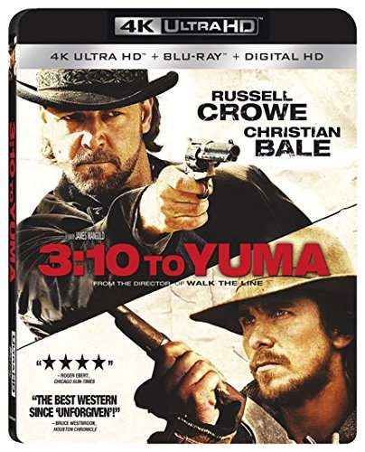 Cover for 3:10 to Yuma (4K UHD Blu-ray) (2017)