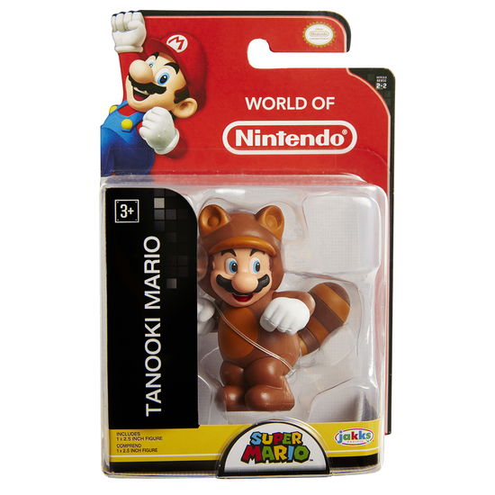 Cover for Jakks · Nintendo - 2.5&quot; Articulated Figure - Tanooki Mario (Toys)