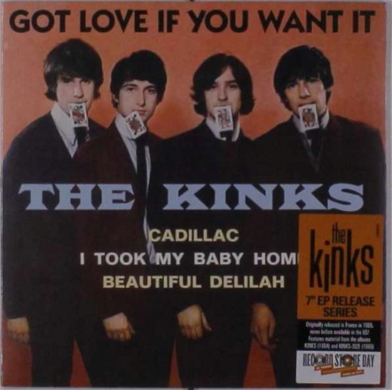 Cover for The Kinks · Got Love if You Want It (7&quot; EP Release Series) (Rsd) (7&quot;) [Reissue edition] (2017)