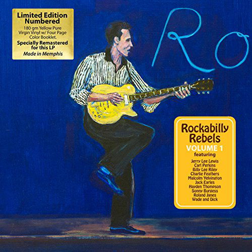 Cover for Rockabilly Rebels 1 / Various (LP) [Limited edition] (2015)