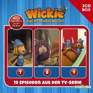 Cover for Audiobook · Wickie,3-CD Hörspielbox (CGI).03, (Buch) (2017)